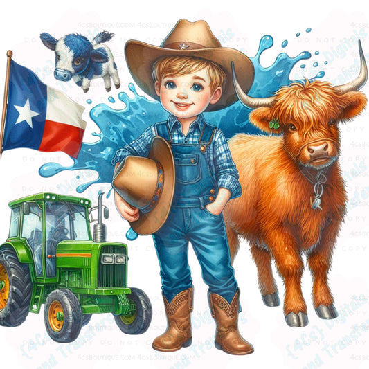 Boy Texas Country DIGITAL DOWNLOAD