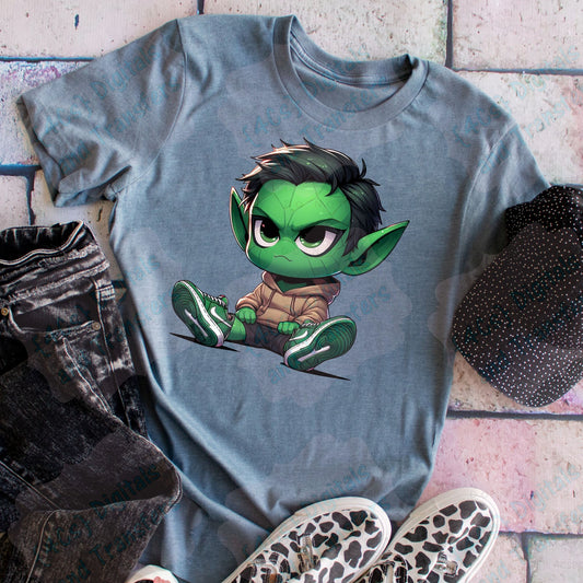 Angry Baby Green Goblin DIGITAL DOWNLOAD