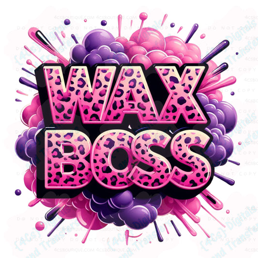 Pink & Purple Wax Boss DIGITAL DOWNLOAD