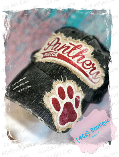 Panthers Glitter & Bling Cap