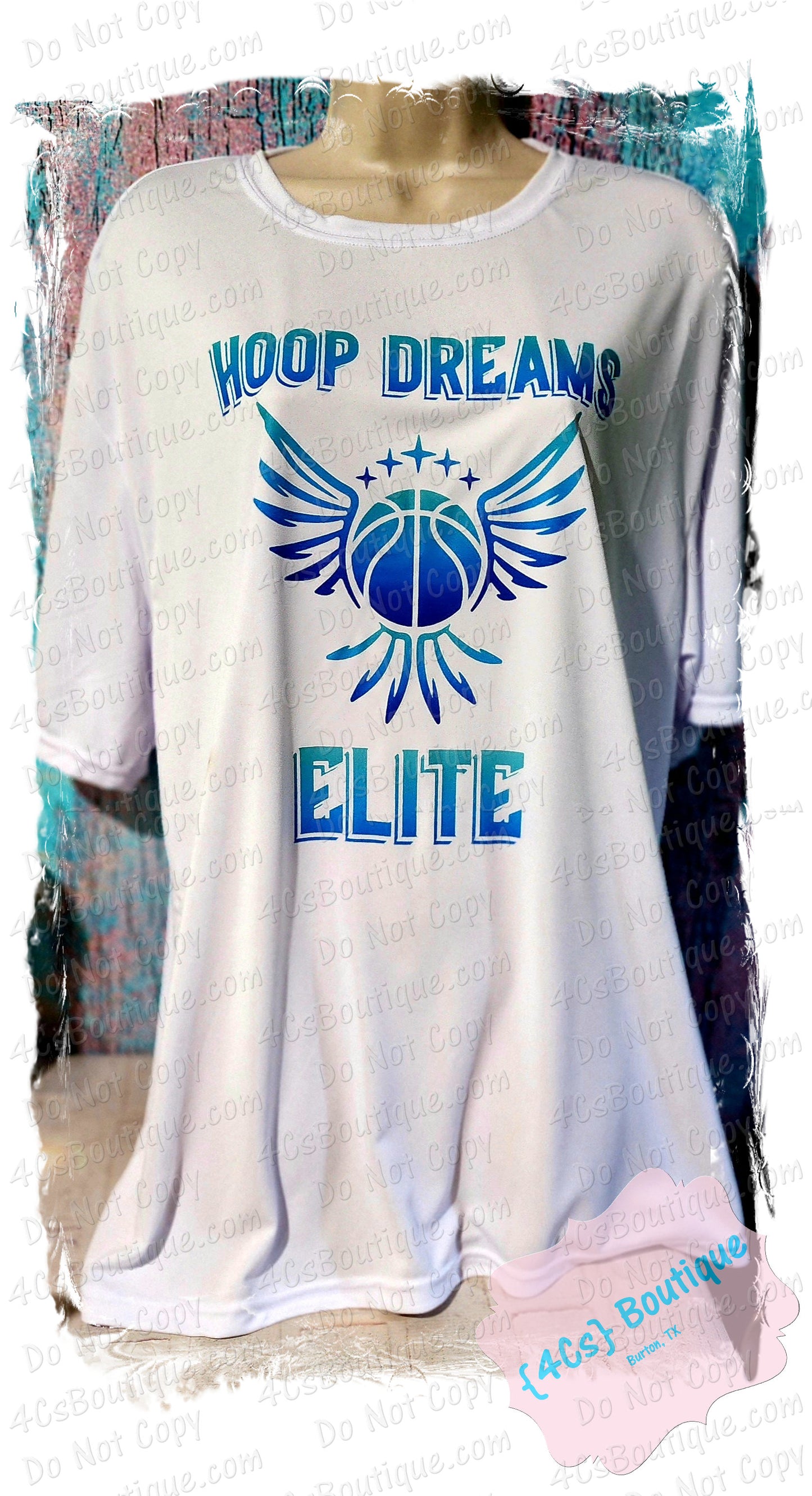 Hoop Dreams Elite (Blue) DTF Shirt