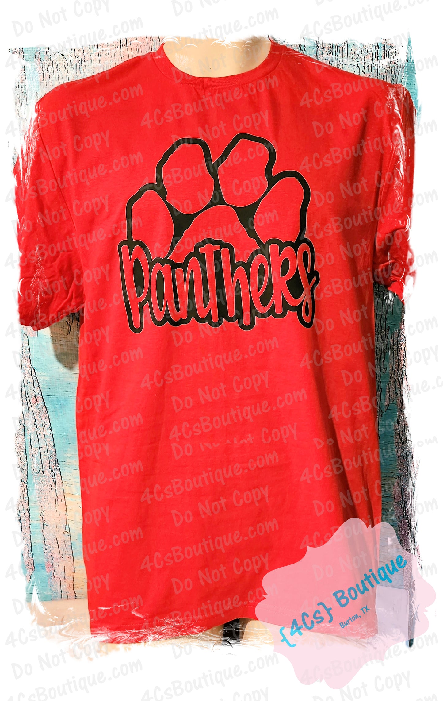Paw Panthers Adult Shirt