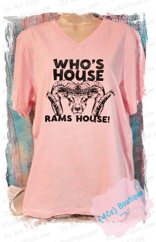 Who's House - Ram's House Shirt