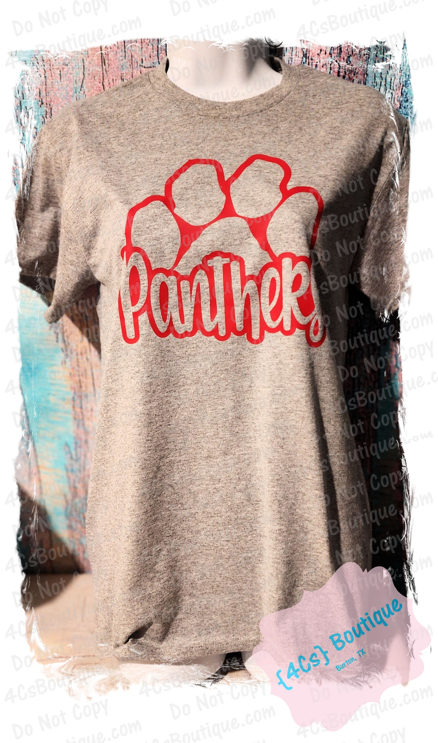 Paw Panthers Adult Shirt