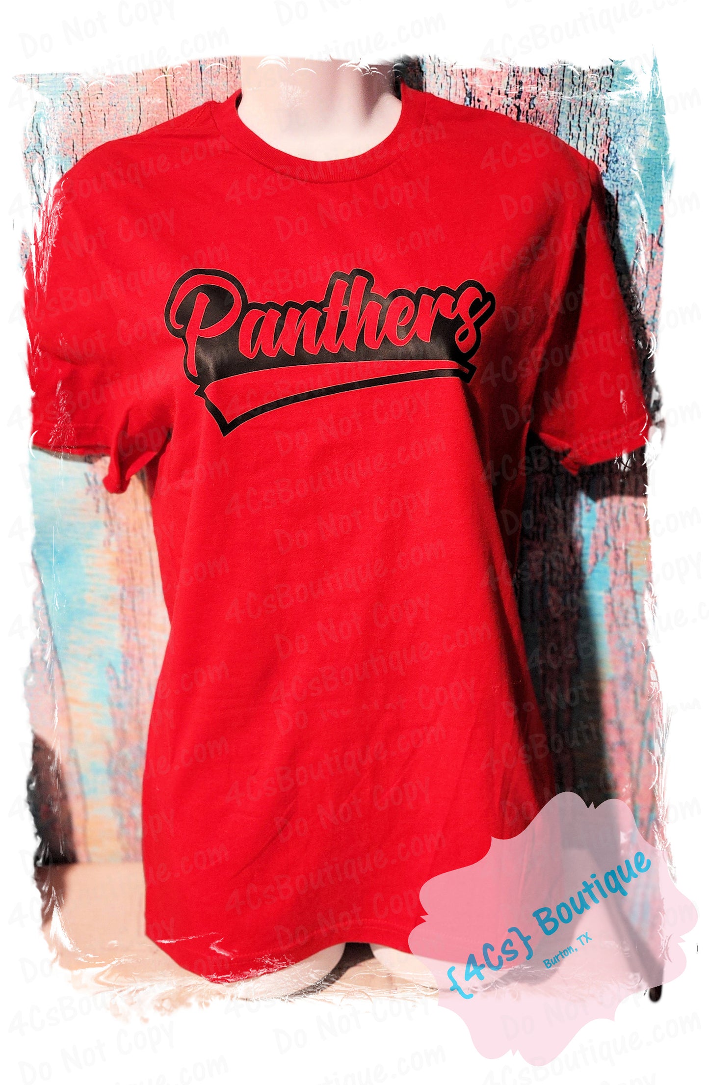 Panthers Swoosh Shirt