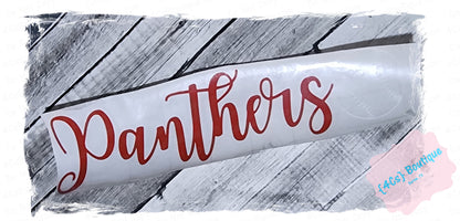 Panthers Baseball Decal