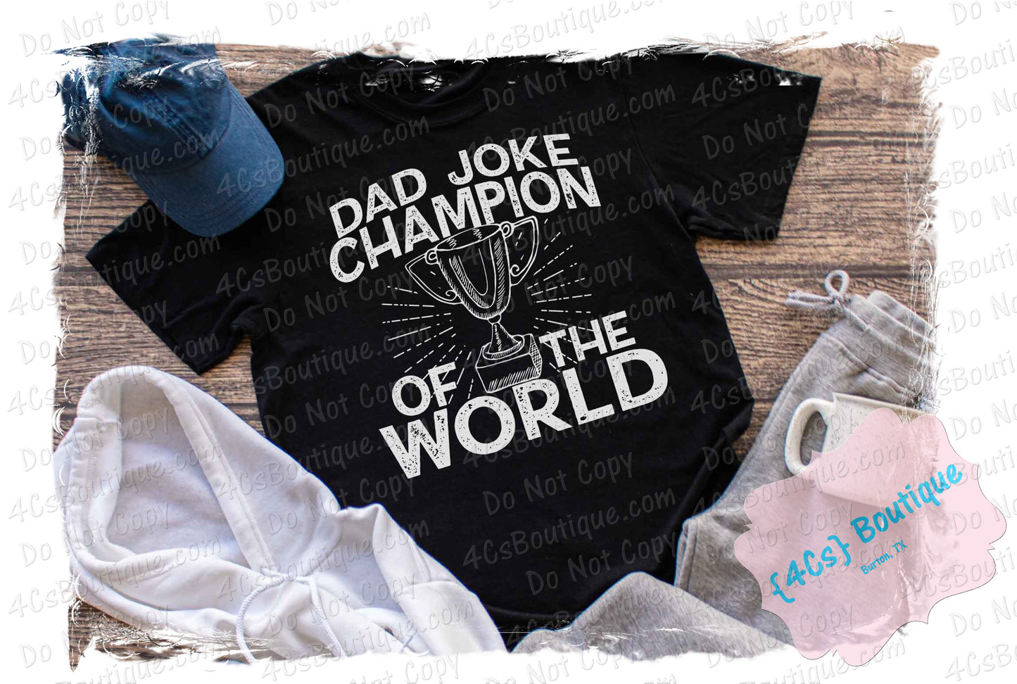 Dad Joke Champion Of The World Shirt