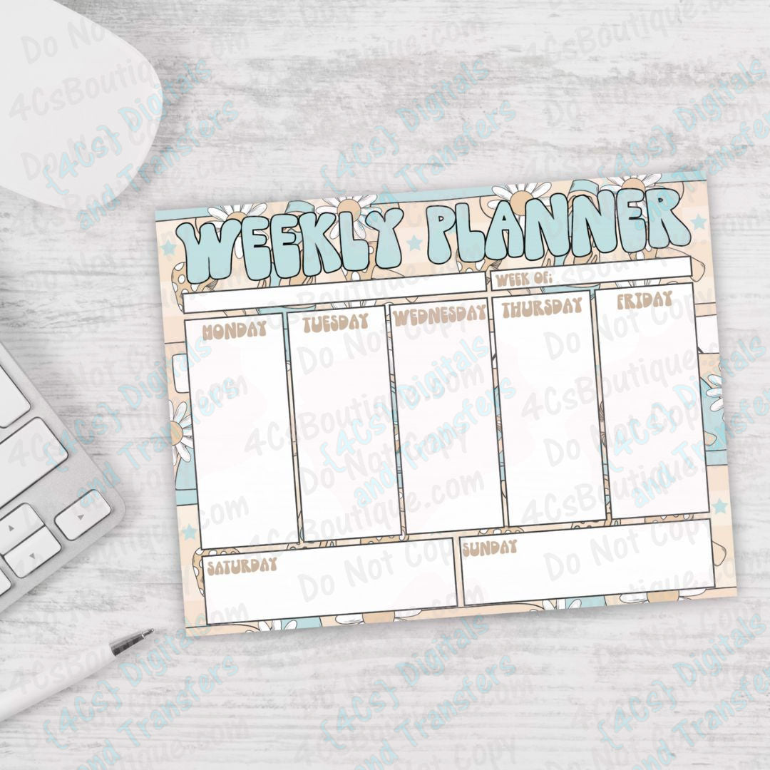 Weekly Digital Planner Pages