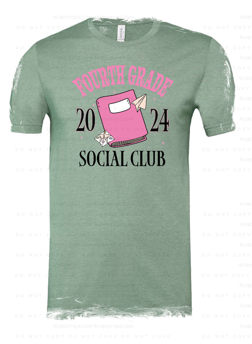 Grade Social Club (Book) Kids Shirt