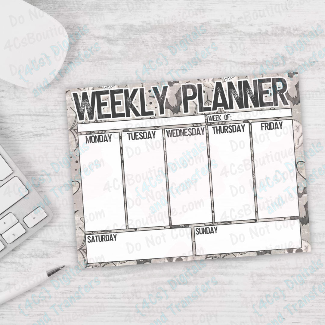 Weekly Digital Planner Pages