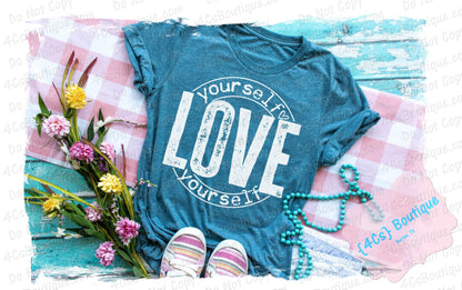 Love Yourself Circle Shirt