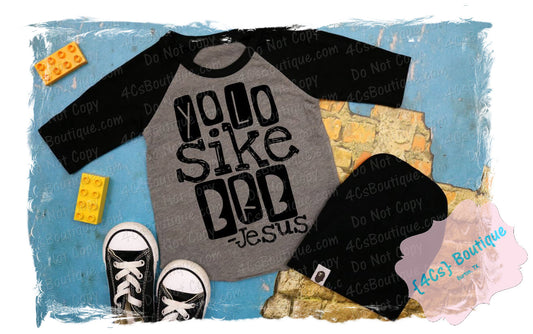 Yolo Sike BRB - Jesus Kids Shirt