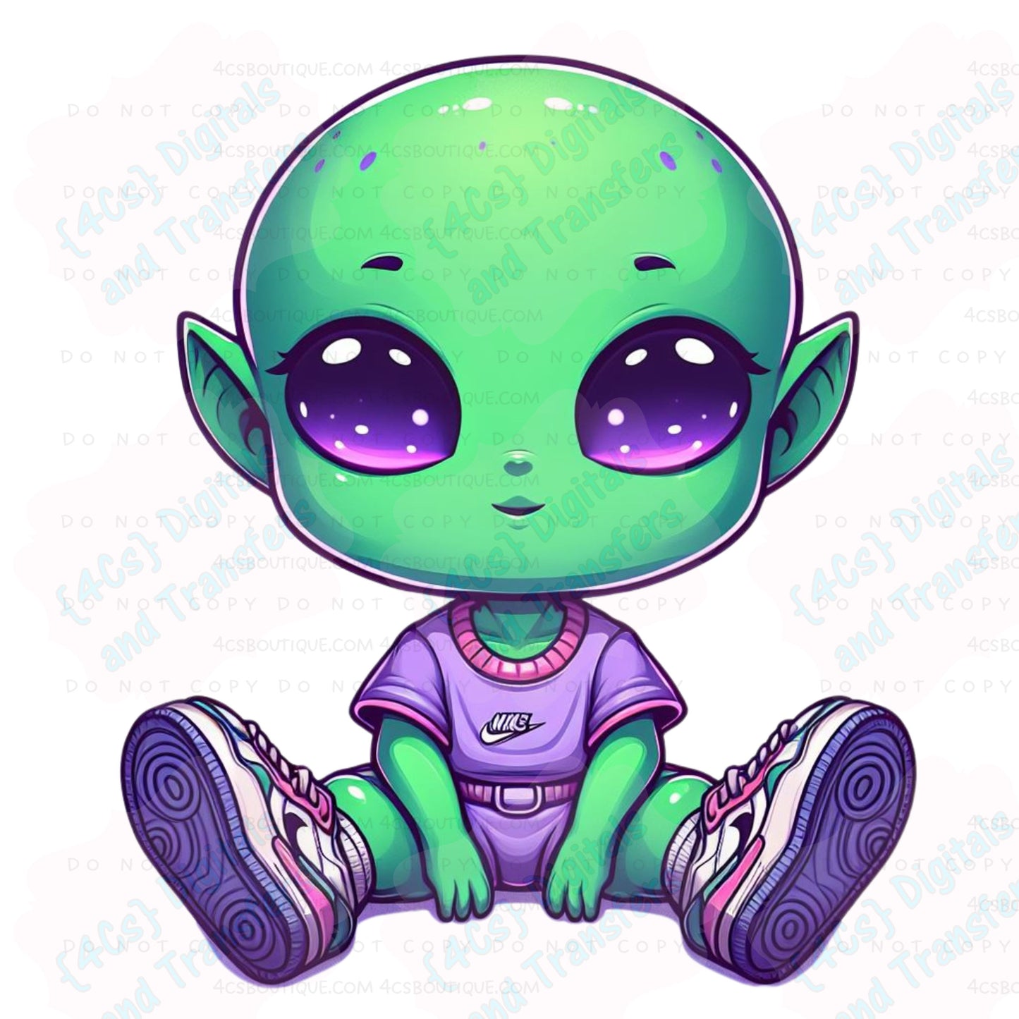 Angry Baby Alien DIGITAL DOWNLOAD