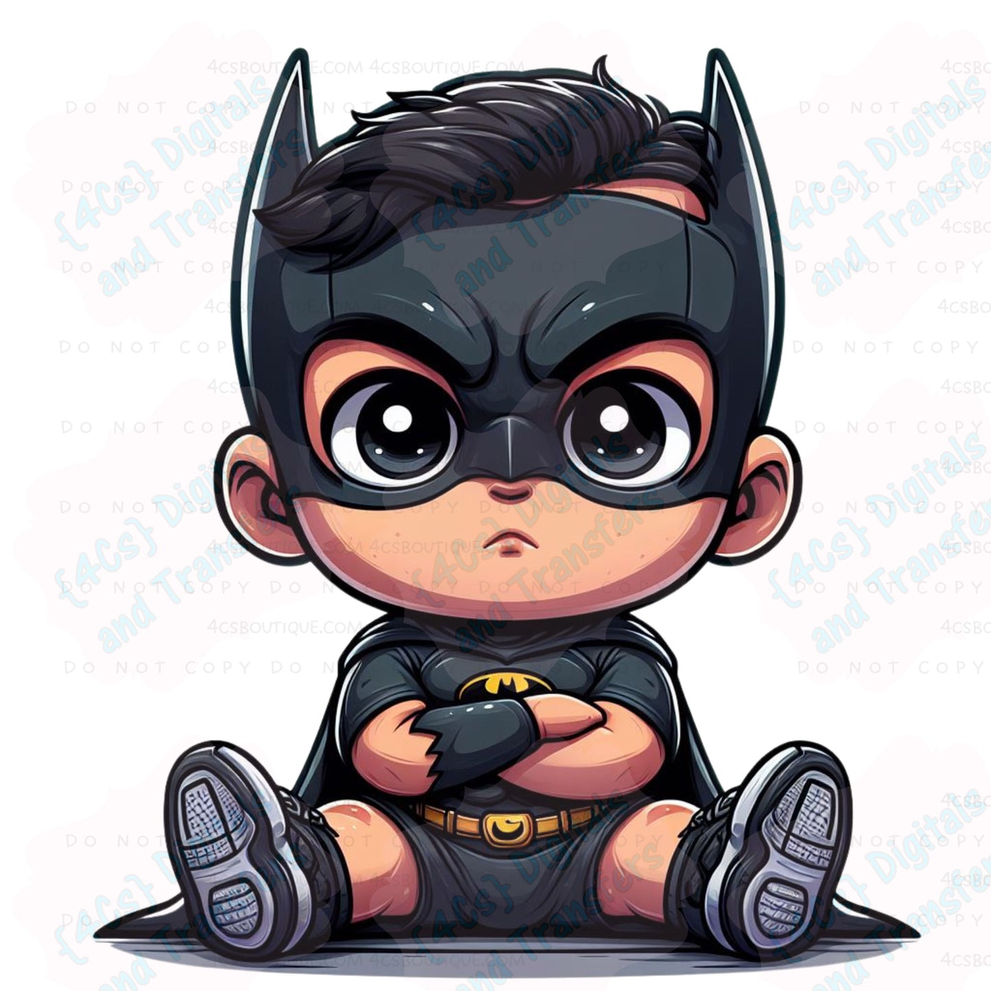 Angry Baby Batman DIGITAL DOWNLOAD