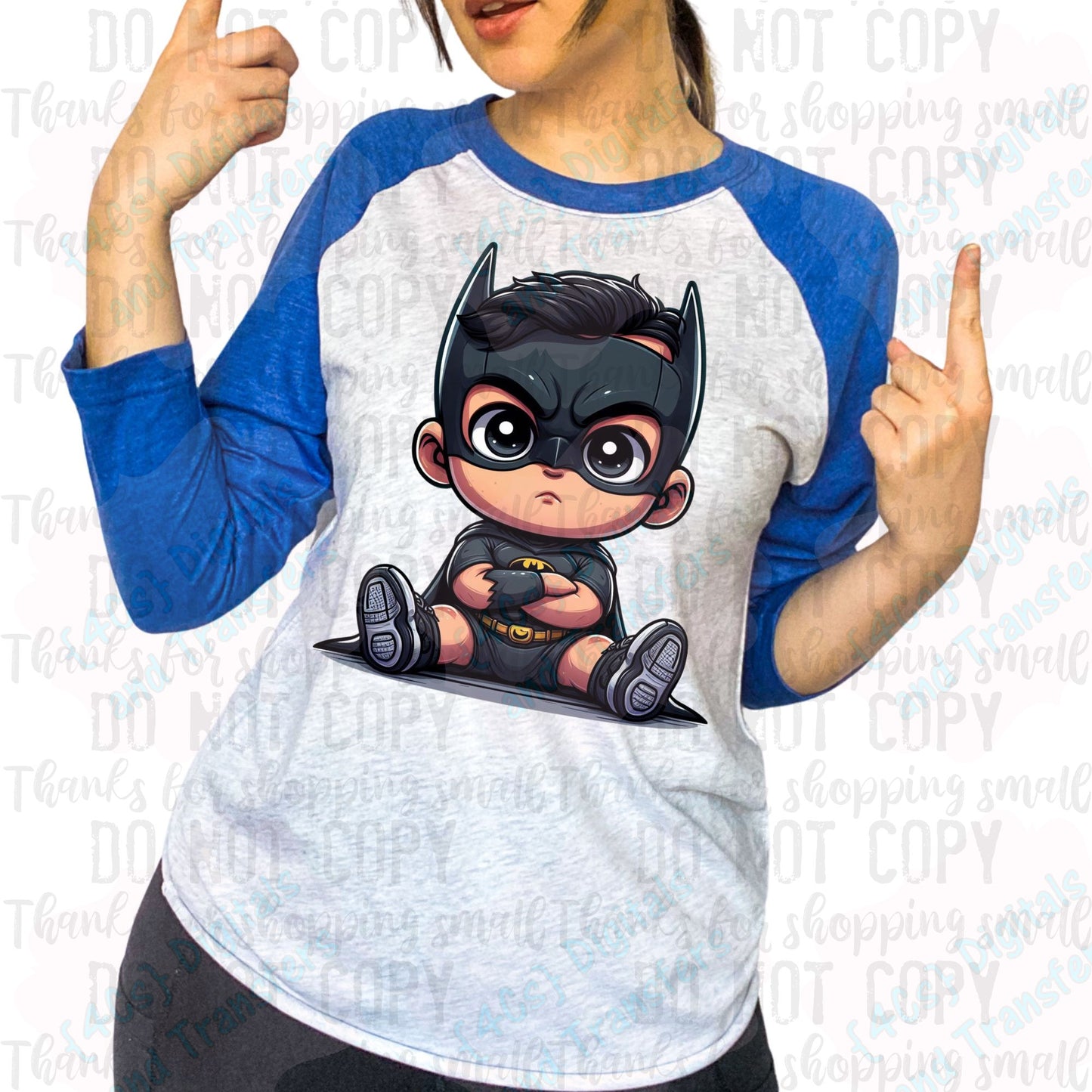 Angry Baby Batman DIGITAL DOWNLOAD