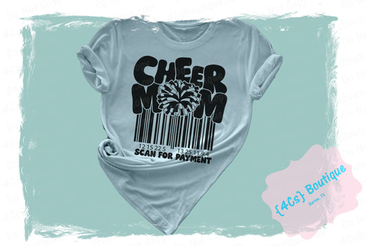 Cheer Mom Scan For Payment