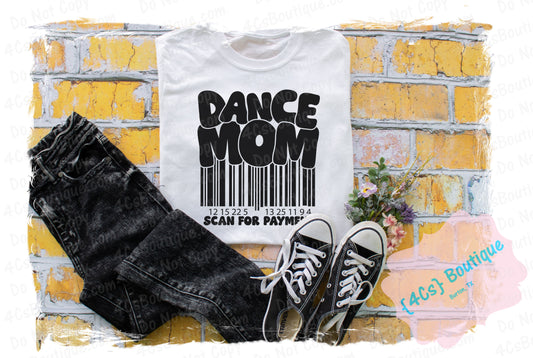 Dance Mom Scan For Payment