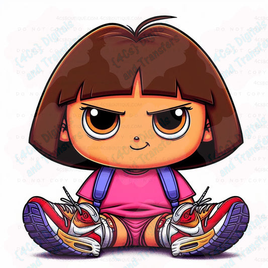 Angry Baby Dora DIGITAL DOWNLOAD