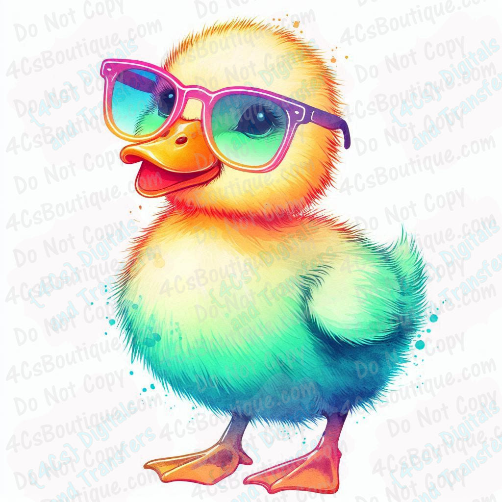 Neon Duck #2 DIGITAL DOWNLOAD