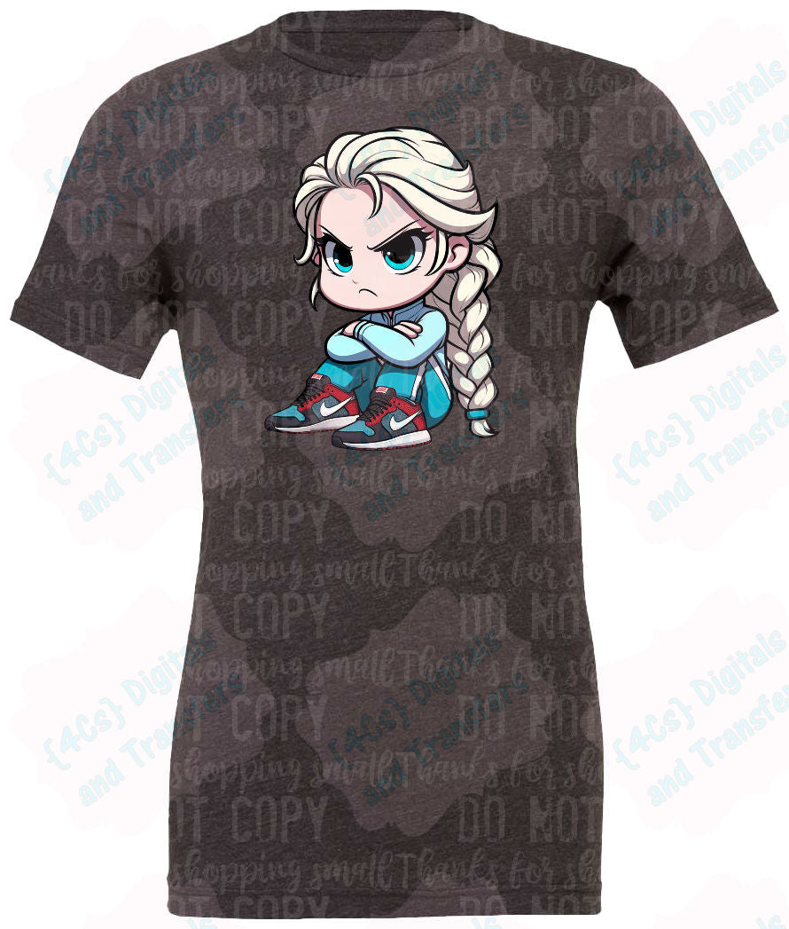 Angry Baby Elsa DIGITAL DOWNLOAD