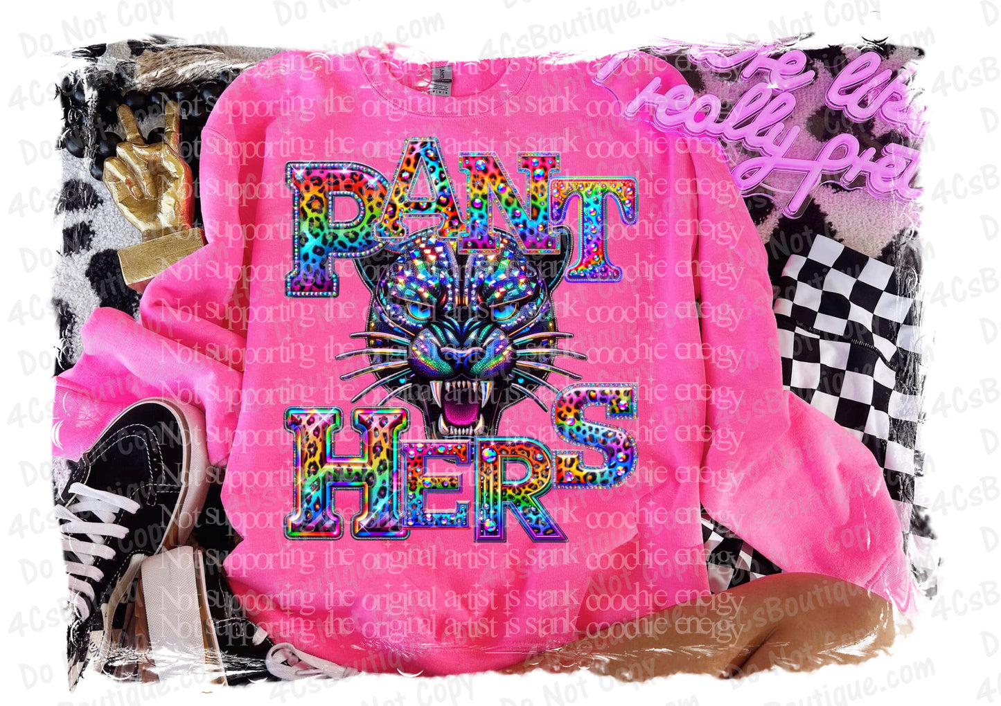 Panthers Neon Cheetah