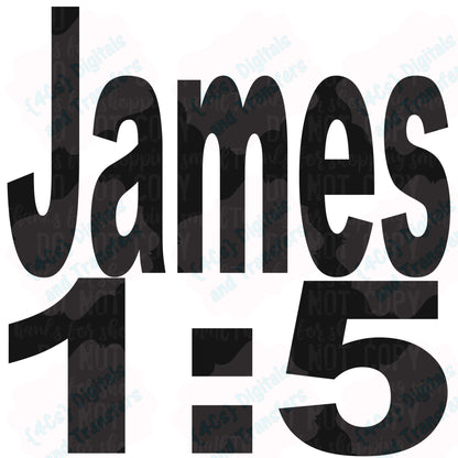 James 1:5 DIGITAL DOWNLOAD