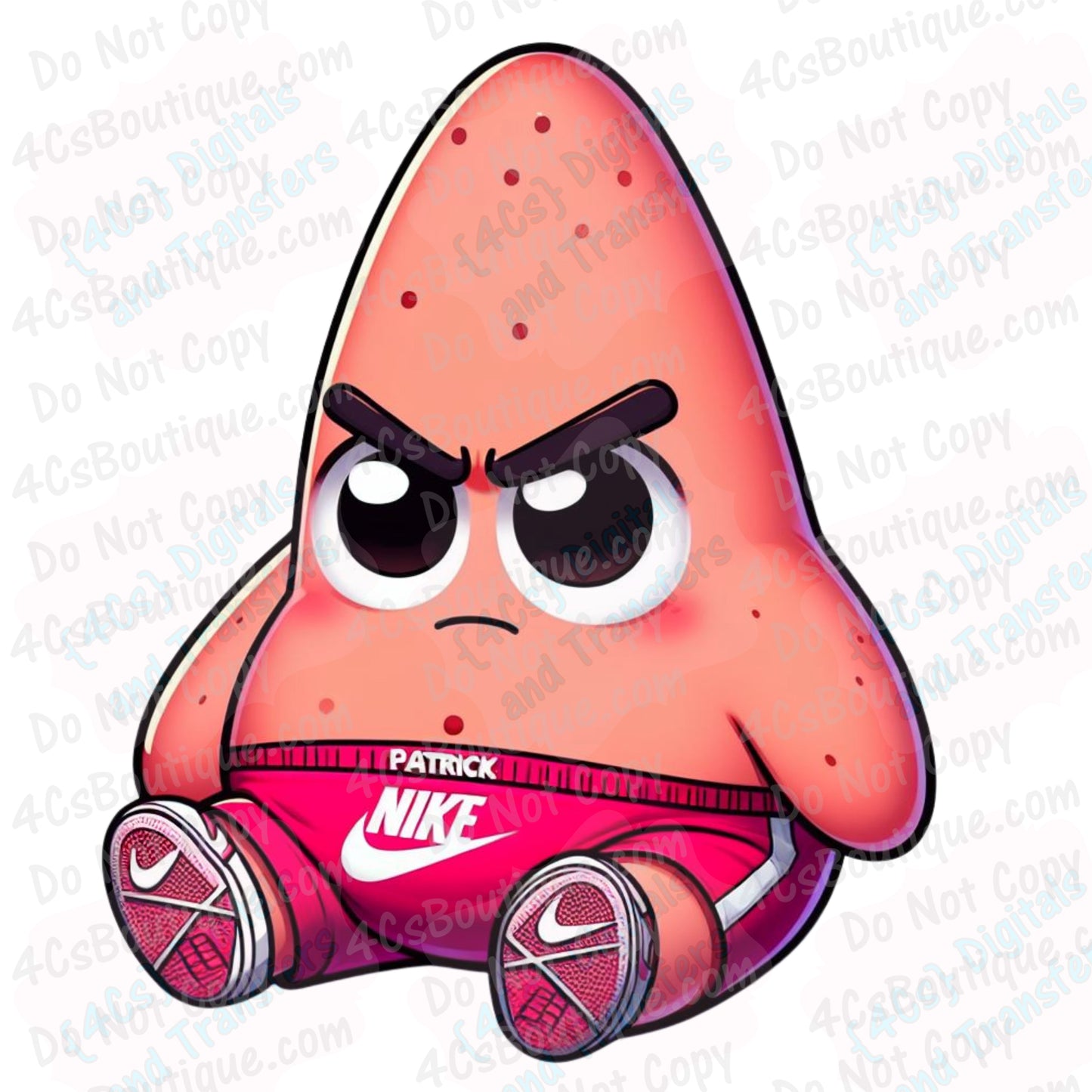 Angry Baby Patrick #1 DIGITAL DOWNLOAD