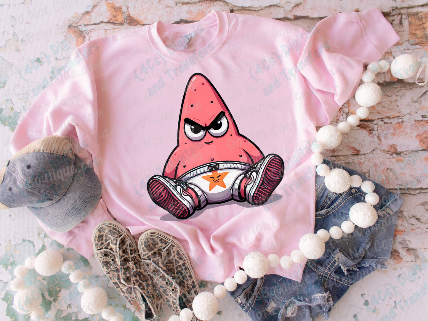 Angry Baby Patrick DIGITAL DOWNLOAD