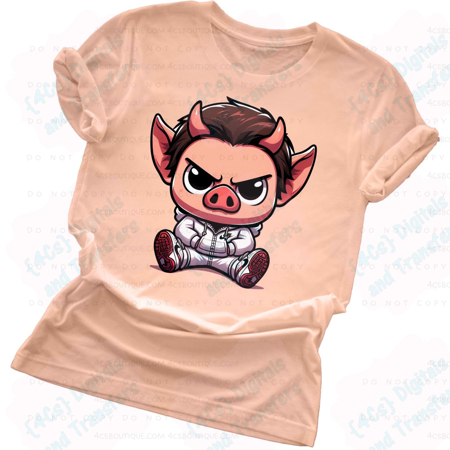 Angry Baby Pig #1 DIGITAL DOWNLOAD