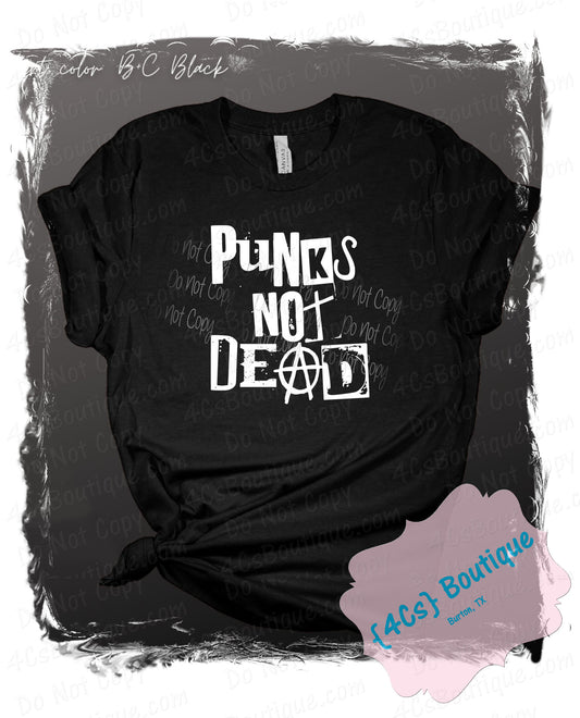 Punks Not Dead Shirt