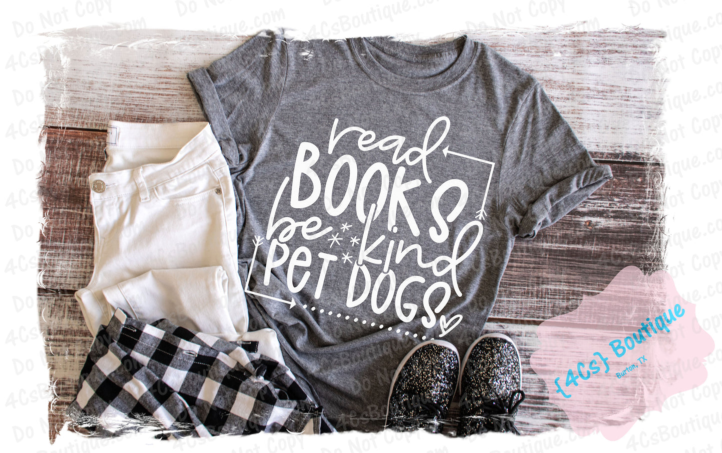 Read Books Be Kind Pet Dogs