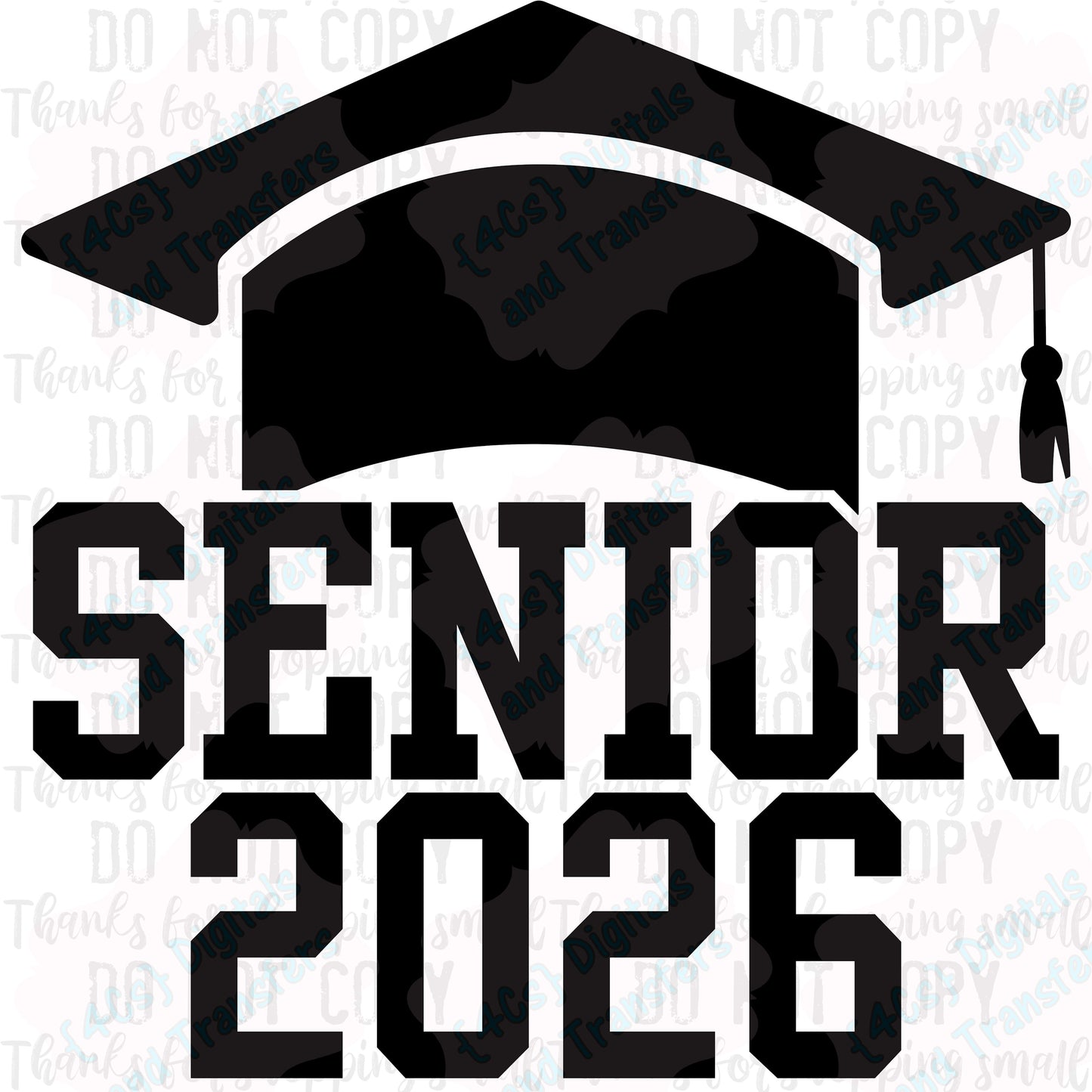 Senior 2026 (Top Hat) DIGITAL DOWNLOAD