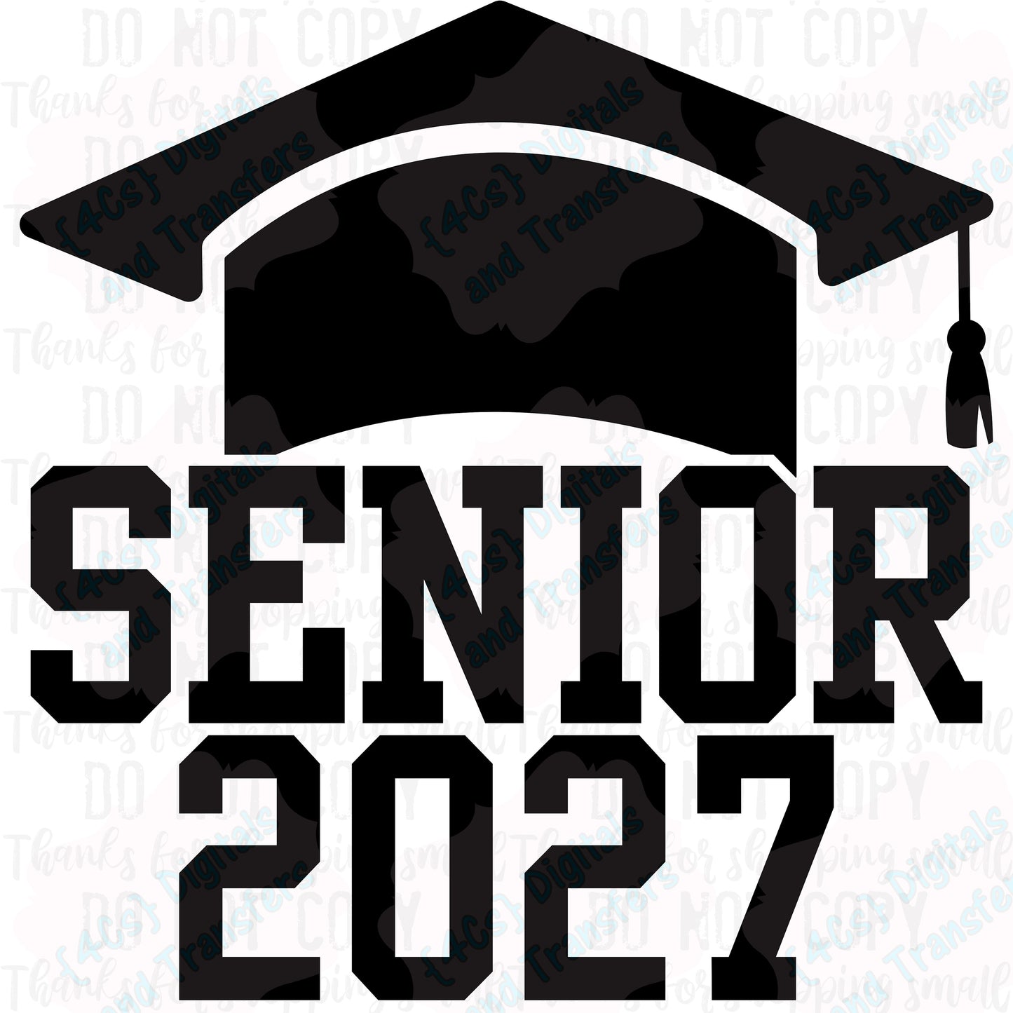 Senior 2027 (Top Hat)  DIGITAL DOWNLOAD