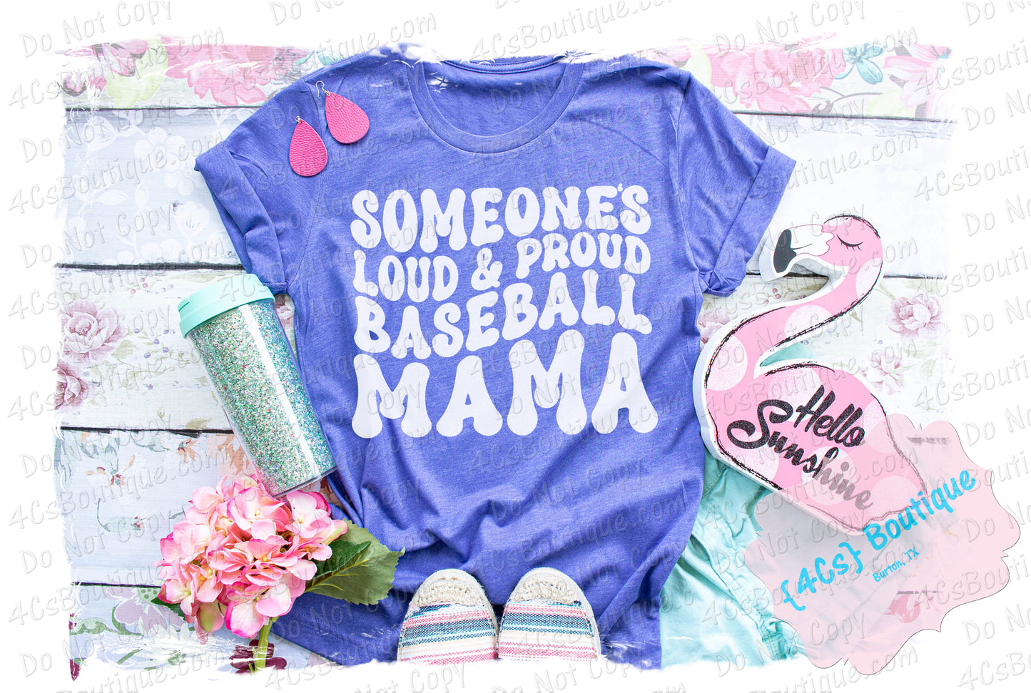 Someone's Loud & Proud Baseball Mama Shirt