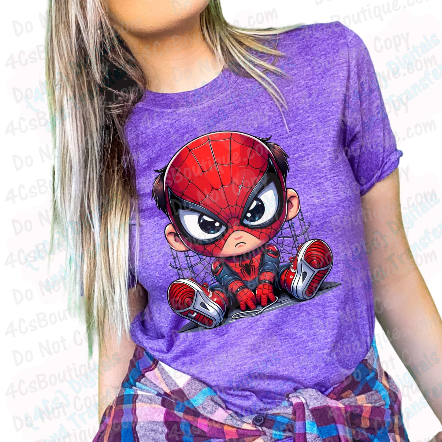 Angry Spiderman Baby DIGITAL DOWNLOAD