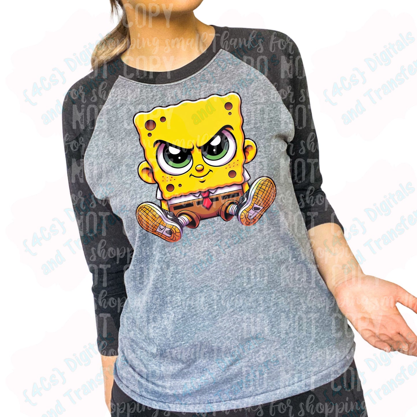 Angry Baby Spongebob DIGITAL DOWNLOAD