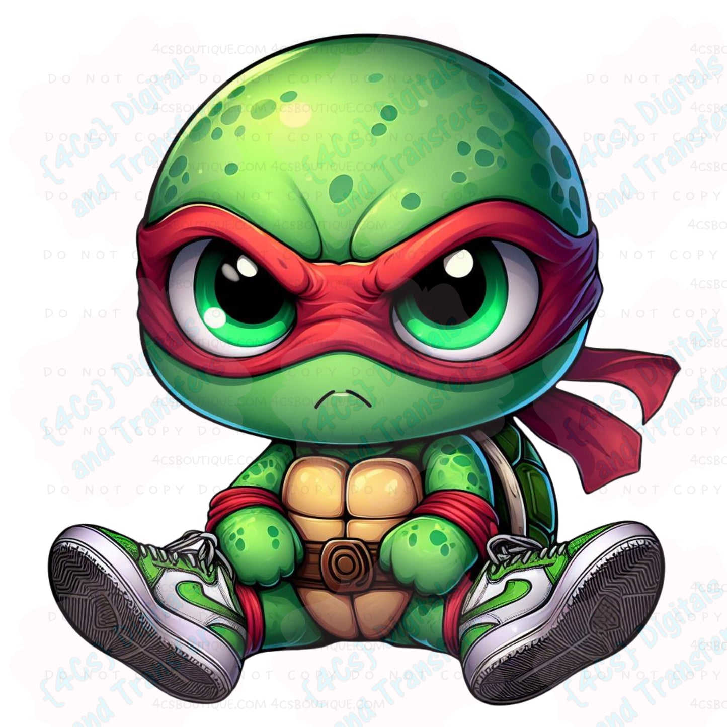 Angry Baby Turtle DIGITAL DOWNLOAD