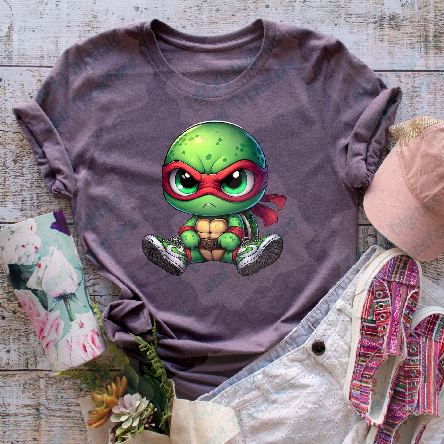 Angry Baby Turtle DIGITAL DOWNLOAD