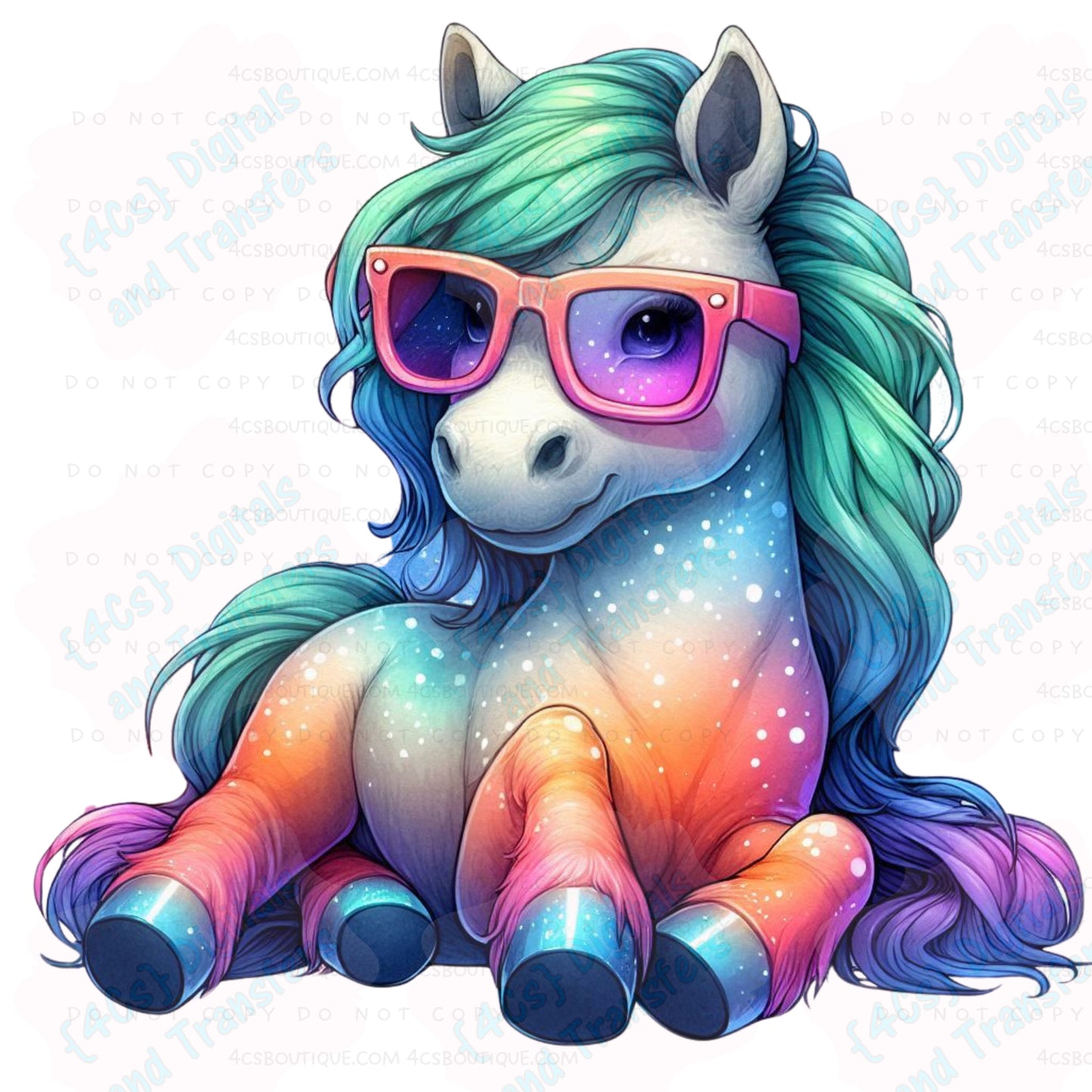 Neon Unicorn #2 DIGITAL DOWNLOAD