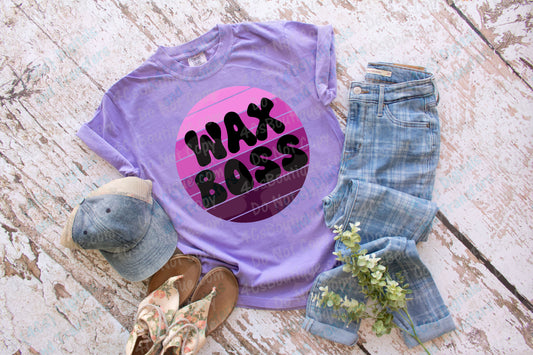 Wax Boss Retro Circle DIGITAL DOWNLOAD