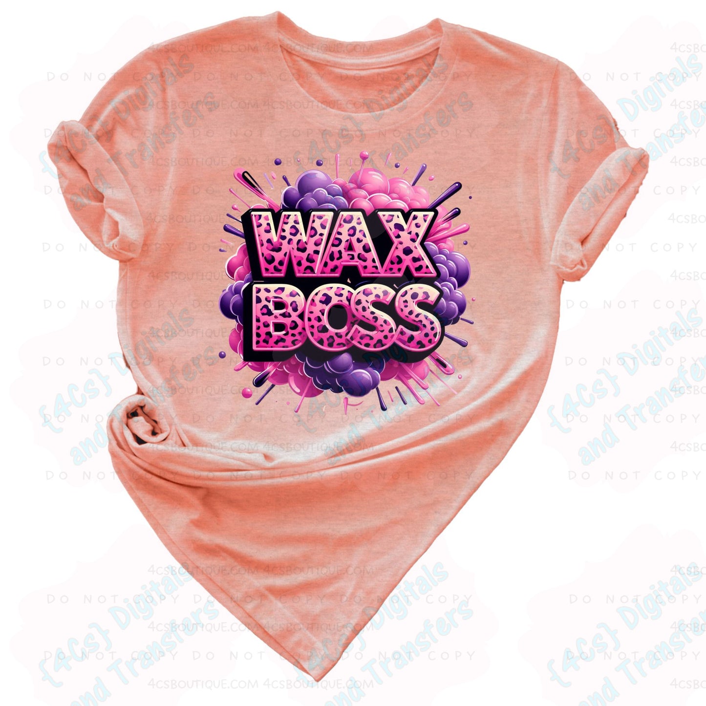 Pink & Purple Wax Boss DIGITAL DOWNLOAD