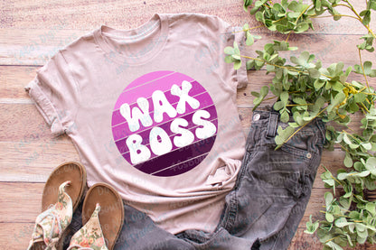 Wax Boss Retro Circle DIGITAL DOWNLOAD