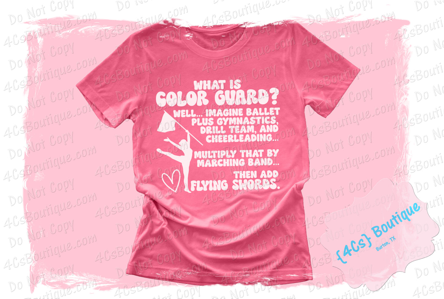 What Is Color Guard? Shirt