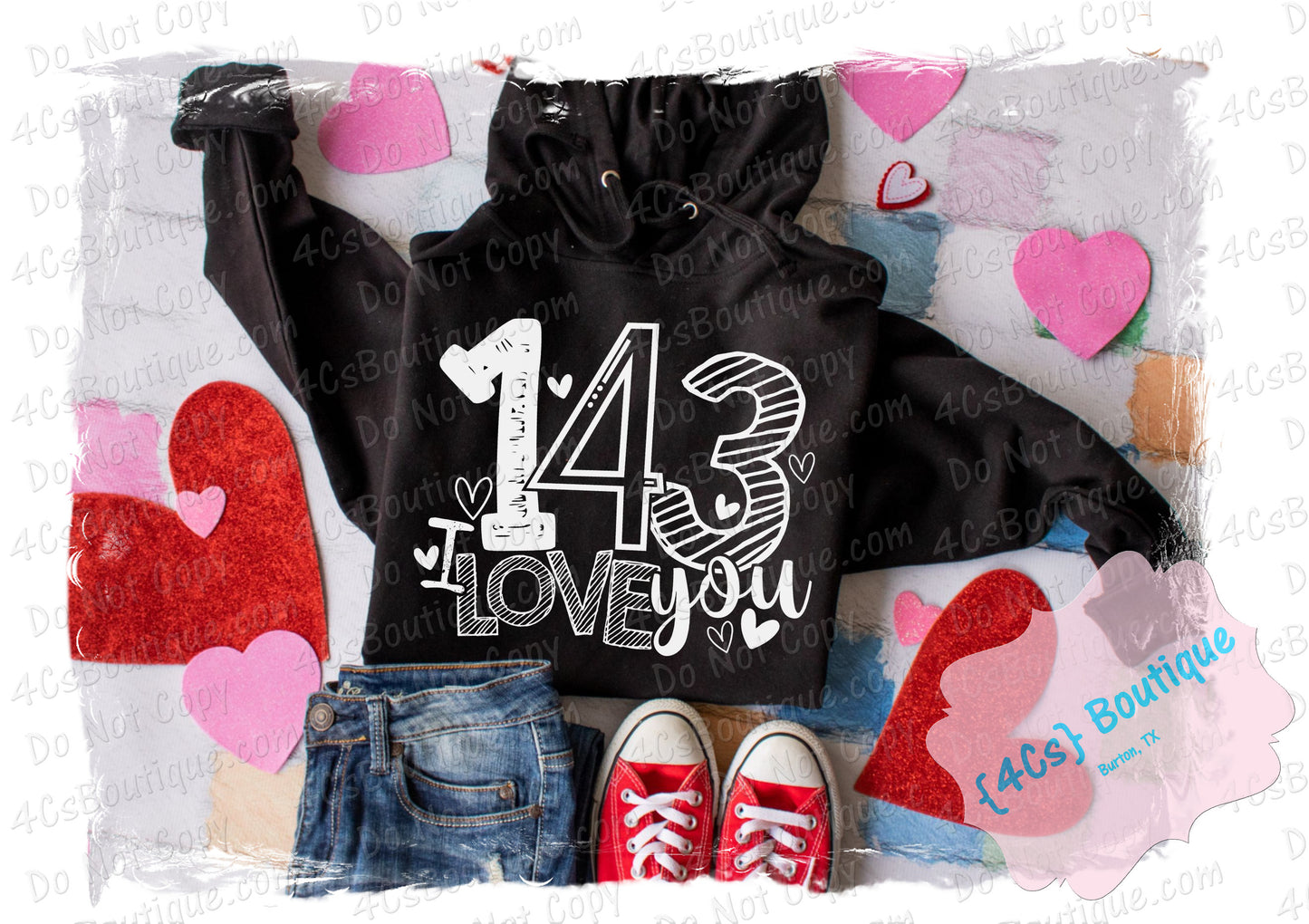 143 I Love You Shirt