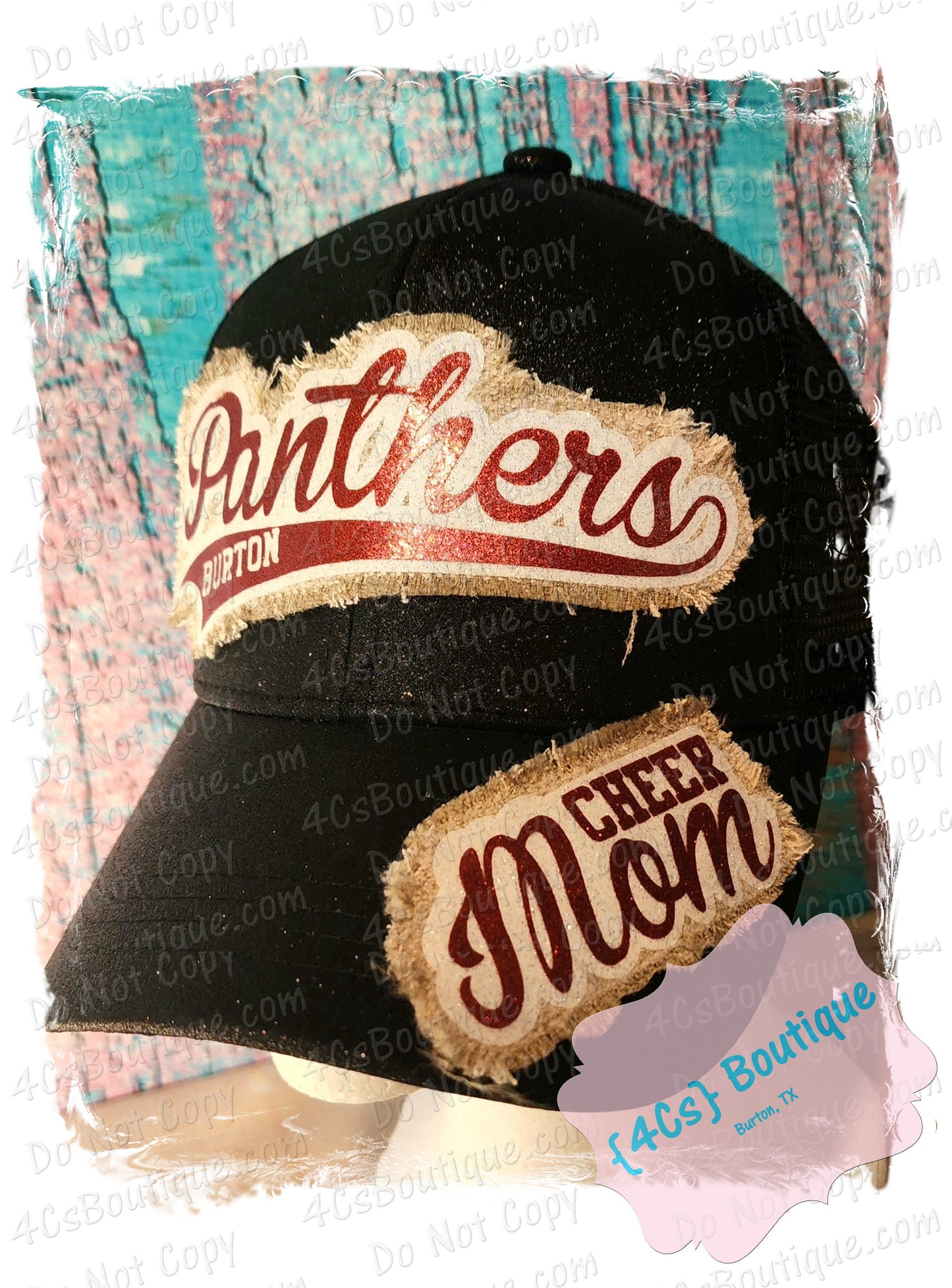 Panthers Glitter & Bling Cap