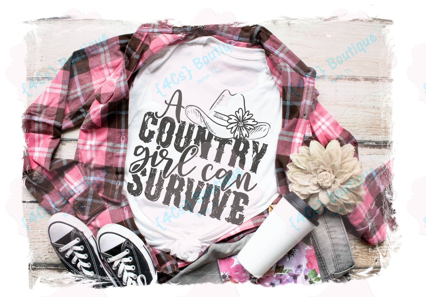 A Country Girl Can Survive Shirt