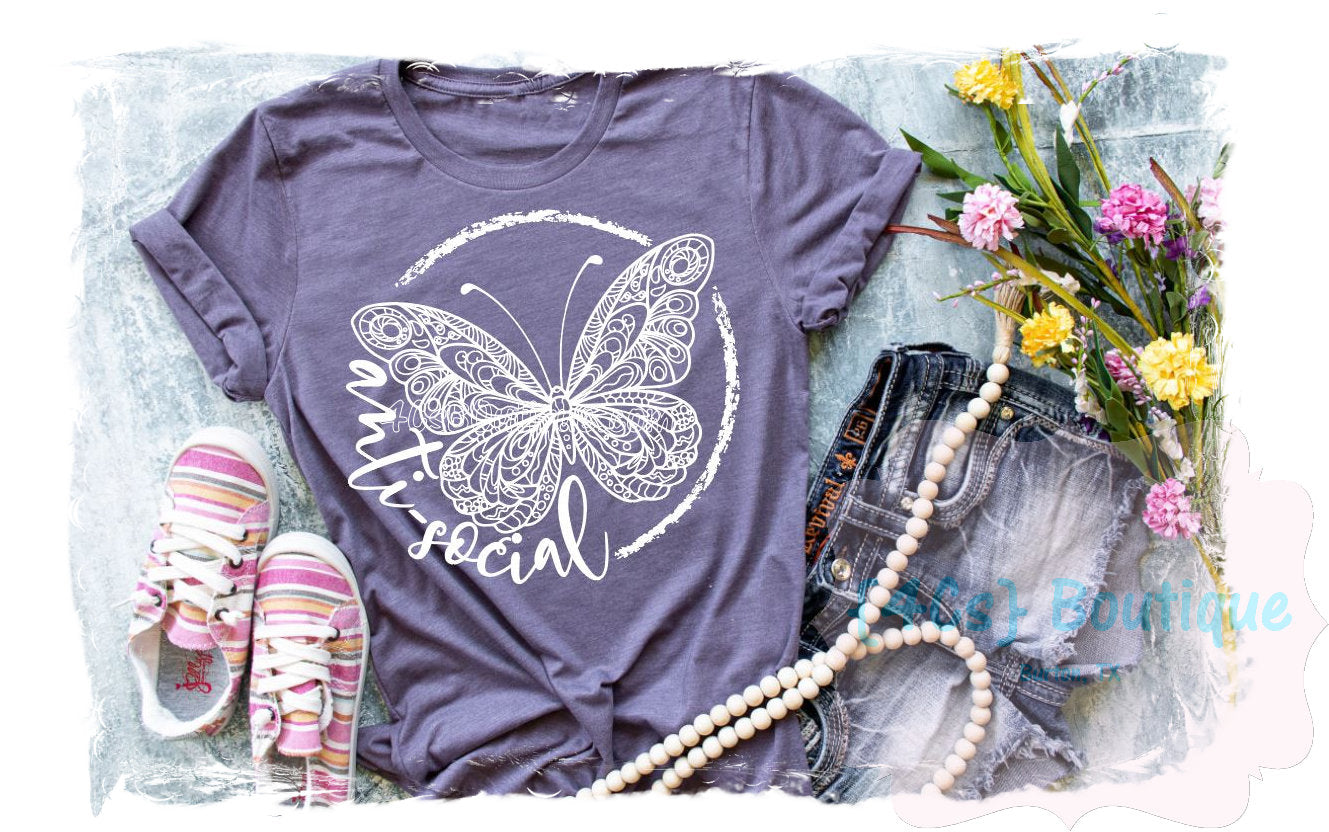 Anti-Social Butterfly Shirt