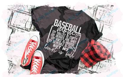 Baseball Mom Shirt