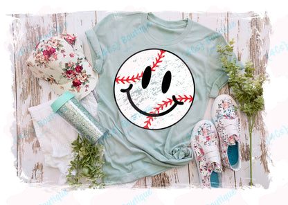 Baseball Smiley Shirt