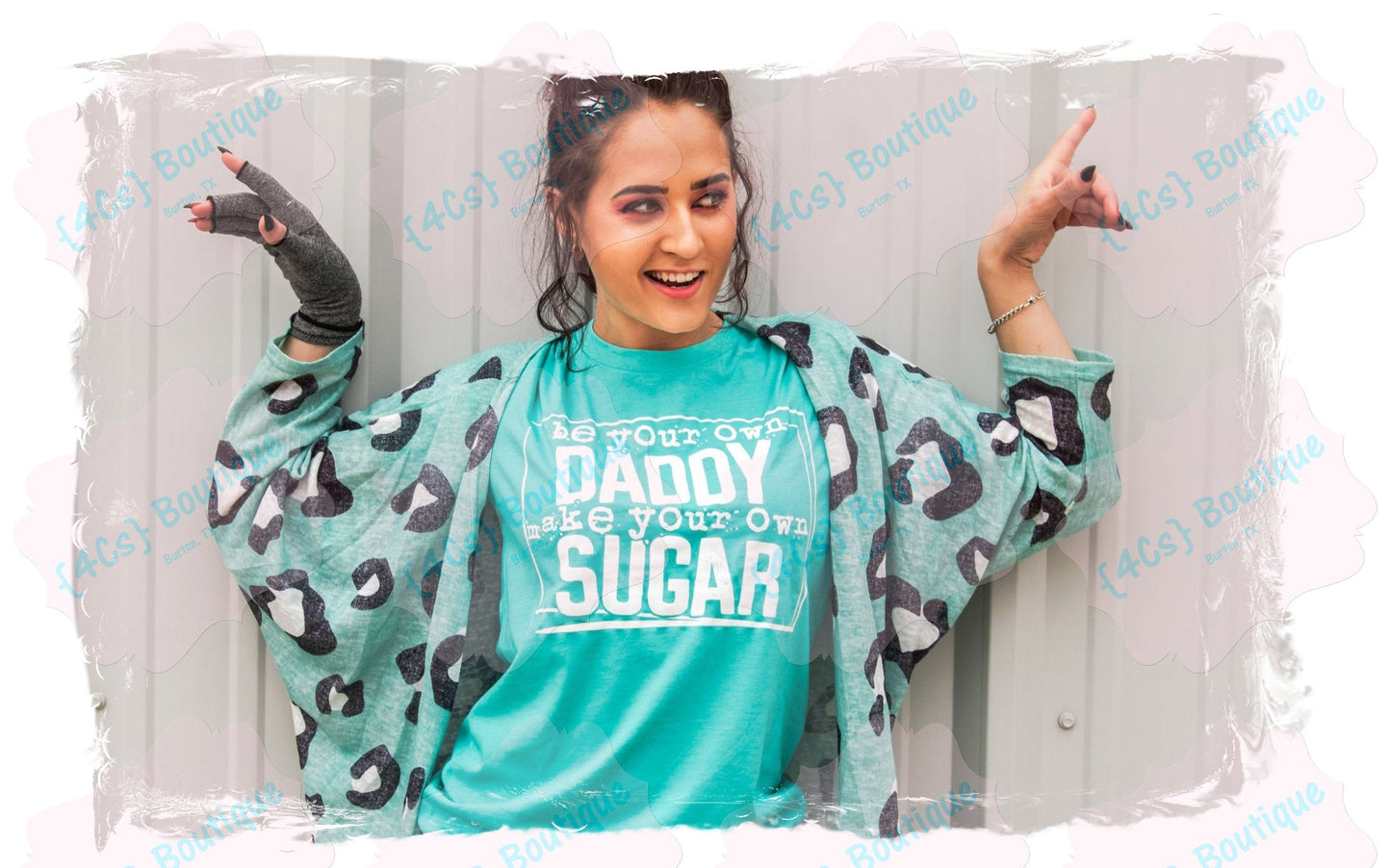 Size Small Be Your Own Daddy Make Your Own Sugar Pink Shirt